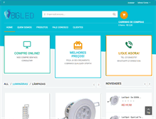 Tablet Screenshot of bigled.com.br